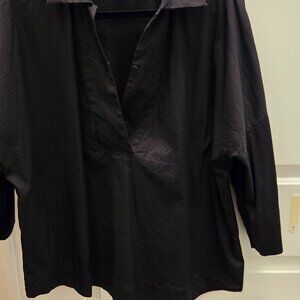 Chico's Black Tunic Top